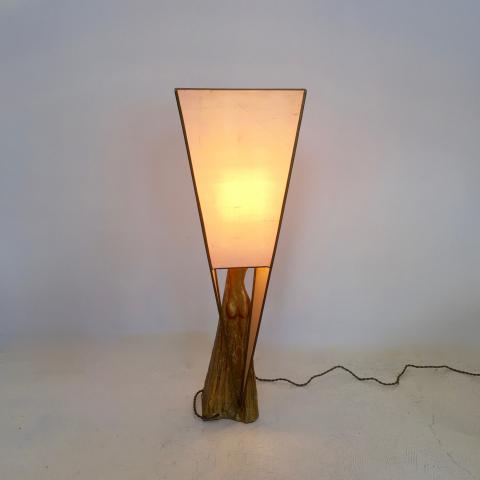 FELIX AGOSTINI QUETZAL LAMP BRONZE