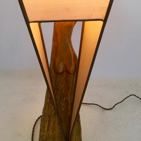 FELIX AGOSTINI QUETZAL LAMP BRONZE